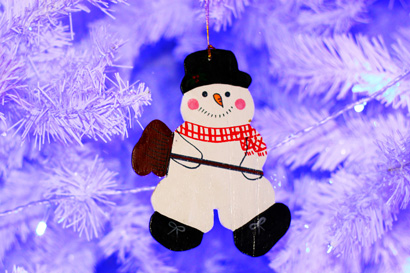 Snowman Ornament 1017